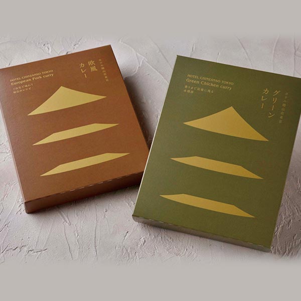 ホテル椿山荘東京<br>欧風カレー2個&グリーンカレー2個セット