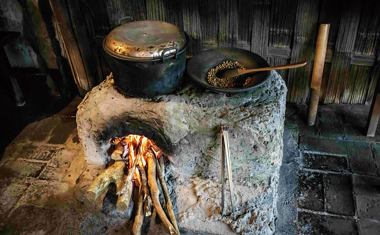 バリ島:コーヒー焙煎