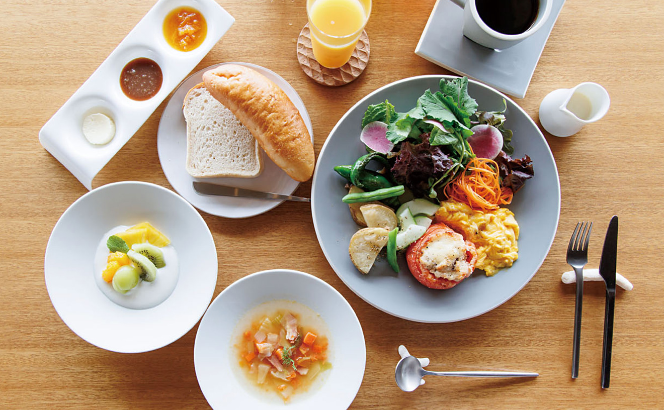 伝泊 The Beachfront MIJORA:朝食