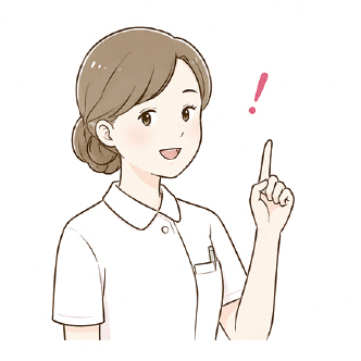 具体的に伝える看護師
